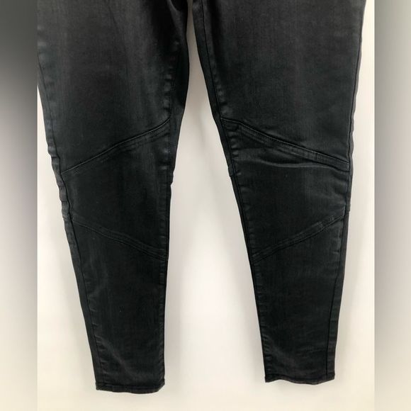 AG ADRIANO GOLDSCHMIED women’s moto legging coated denim - Picture 4 of 6